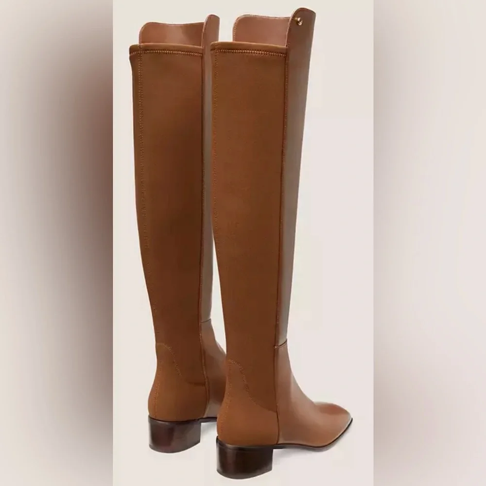 Stuart Weitzman City Block Square Toe Over the Knee Boot. BNIB. - Picture 2 of 10